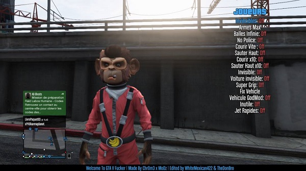 Mod Menu GTA V TU25 pour JTAG / RGH | Console X
