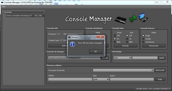 console manager ps3