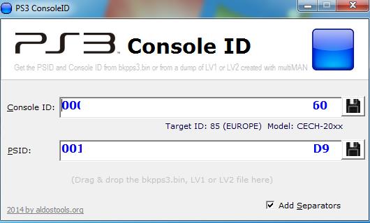 Get console ID